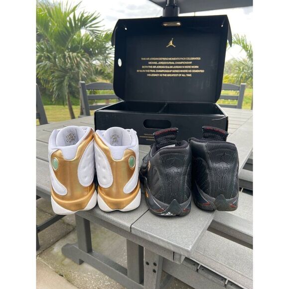 Air Jordan DMP PACK Sneakers Size 10.5 Men's 2 Pairs - Picture 7 of 12